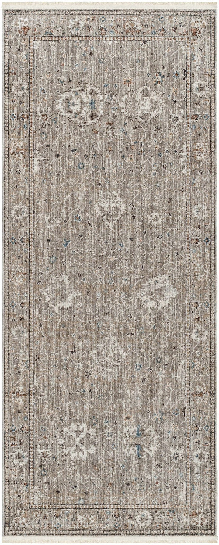 Bolitoc Traditional Design Charcoal & Ivory Rug - The Rug Decor
