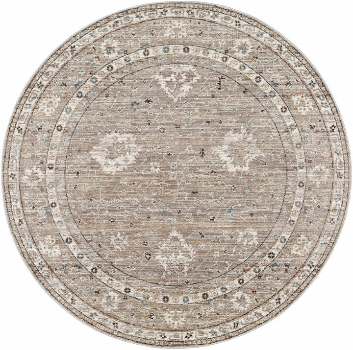 Bolitoc Traditional Design Charcoal & Ivory Rug - The Rug Decor