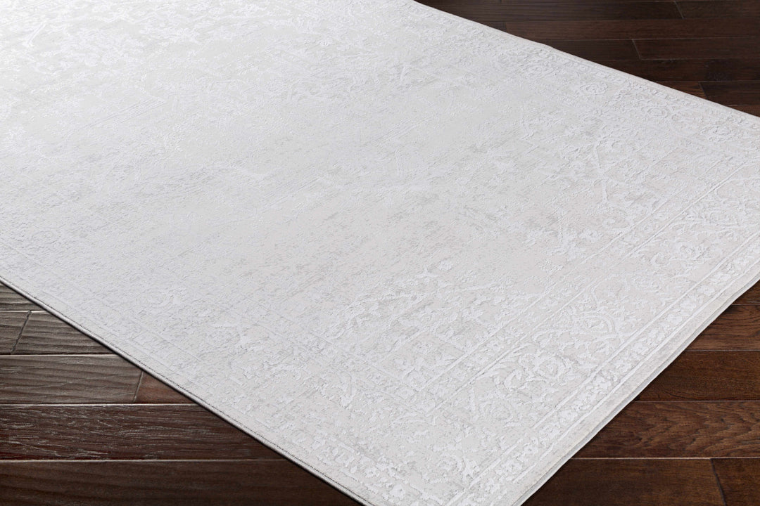 Bolsover Traditional Style Beige And Ivory Area Rug