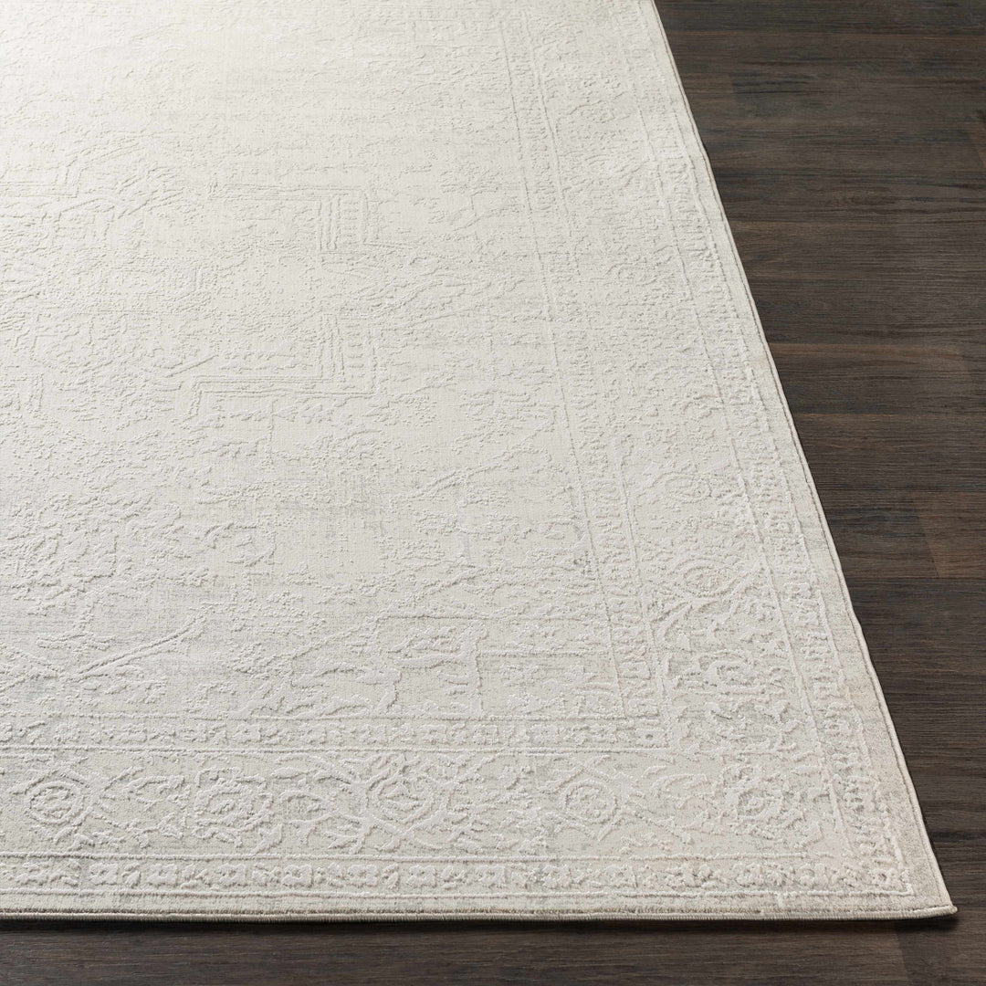 Bolsover Traditional Style Beige And Ivory Area Rug