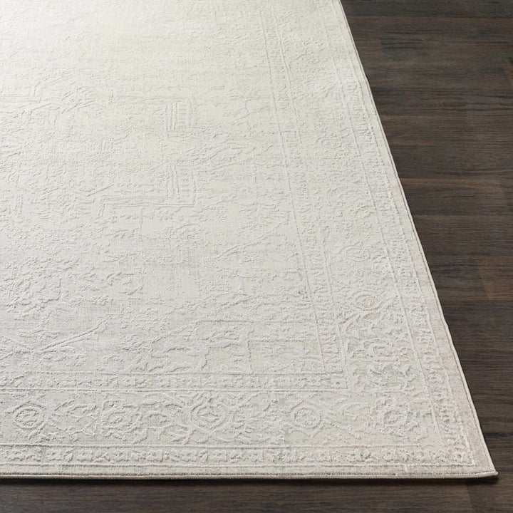 Bolsover Traditional Style Beige And Ivory Area Rug