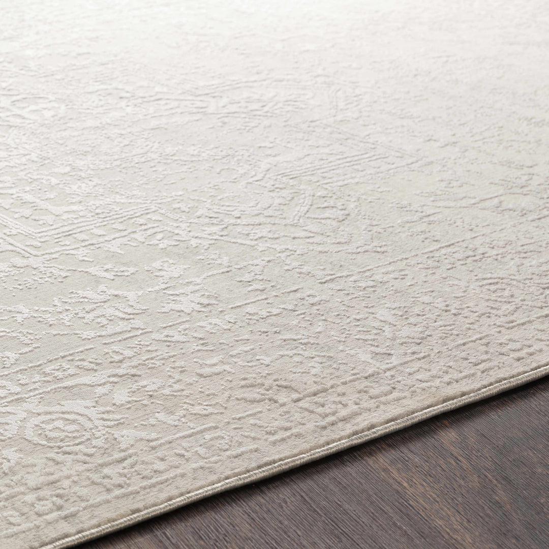 Bolsover Traditional Style Beige And Ivory Area Rug