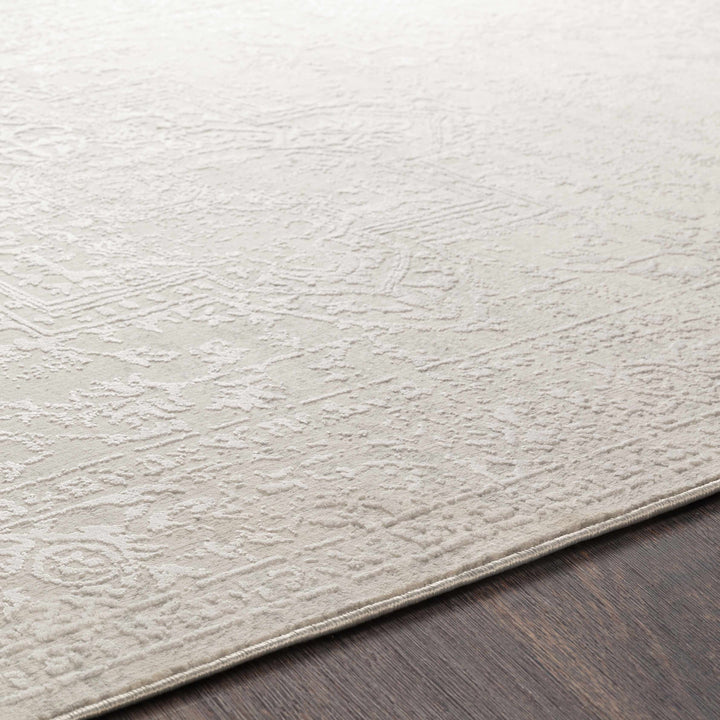 Bolsover Traditional Style Beige And Ivory Area Rug
