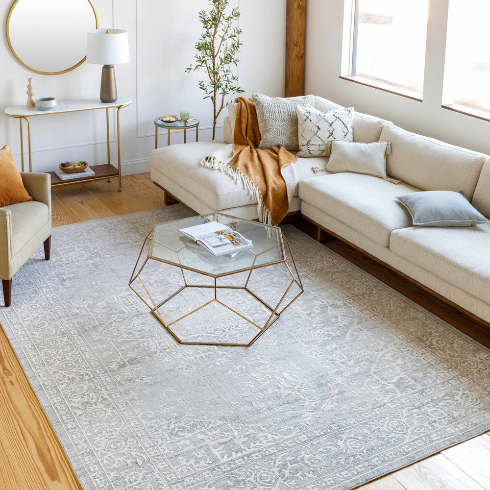 Bolsover Traditional Style Beige And Ivory Area Rug - The Rug Decor