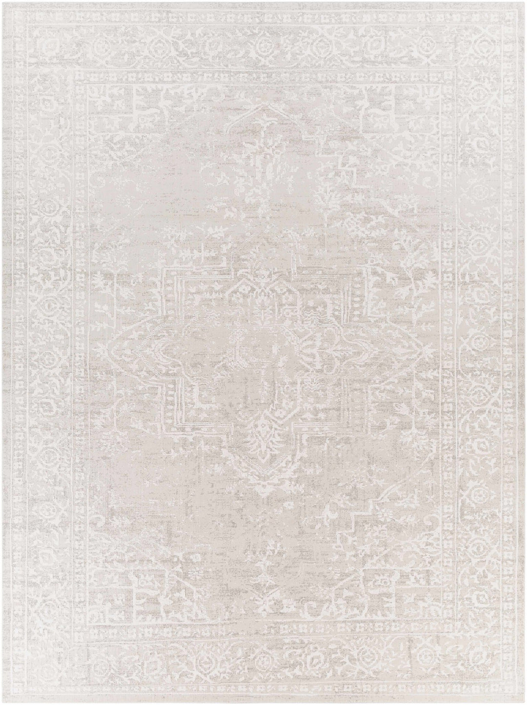 Bolsover Traditional Style Beige And Ivory Area Rug - The Rug Decor