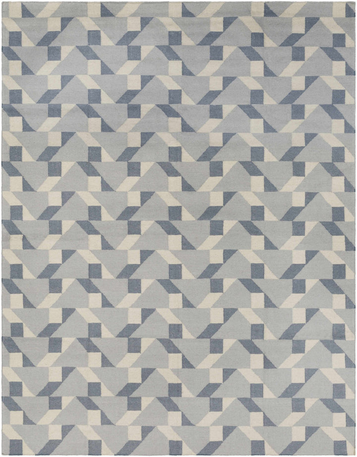 Bonita Gray And Ivory Modern Style Hand Woven Area Rug - The Rug Decor