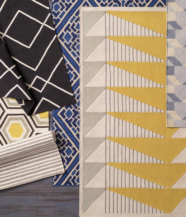Bonita Gray And Ivory Modern Style Hand Woven Area Rug - The Rug Decor