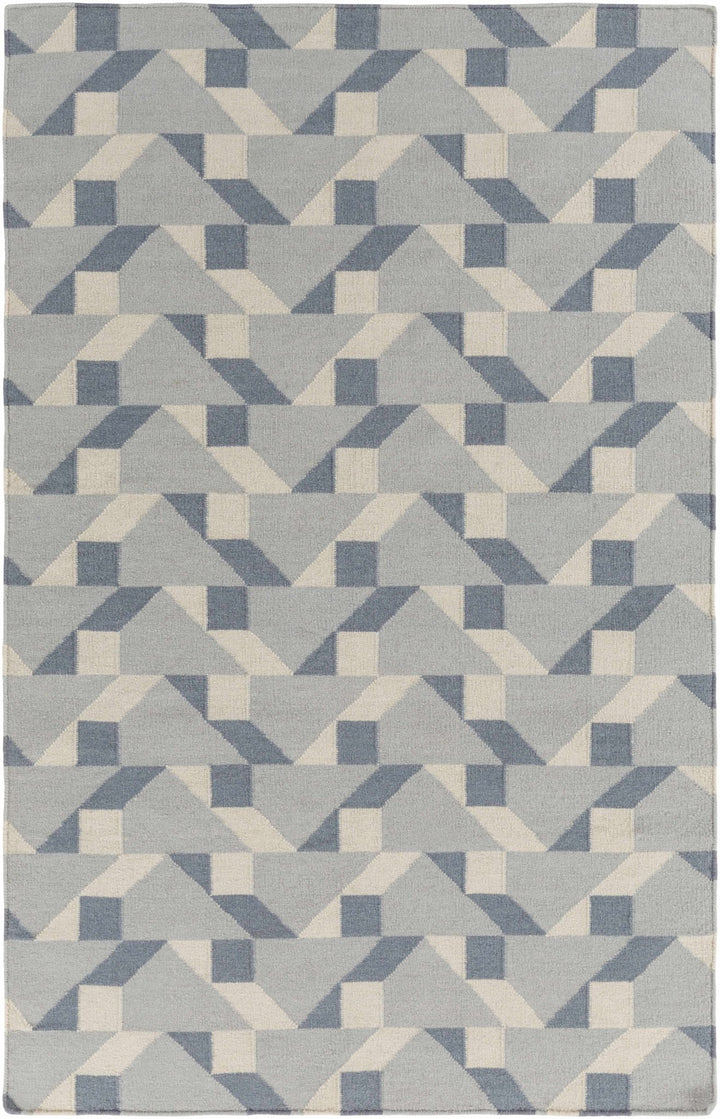 Bonita Gray And Ivory Modern Style Hand Woven Area Rug - The Rug Decor