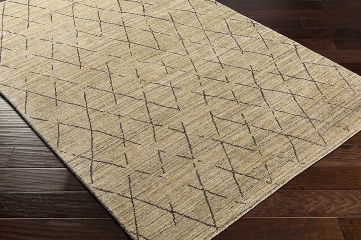Bonogin Modern Geometrical Design Beige Area Rug