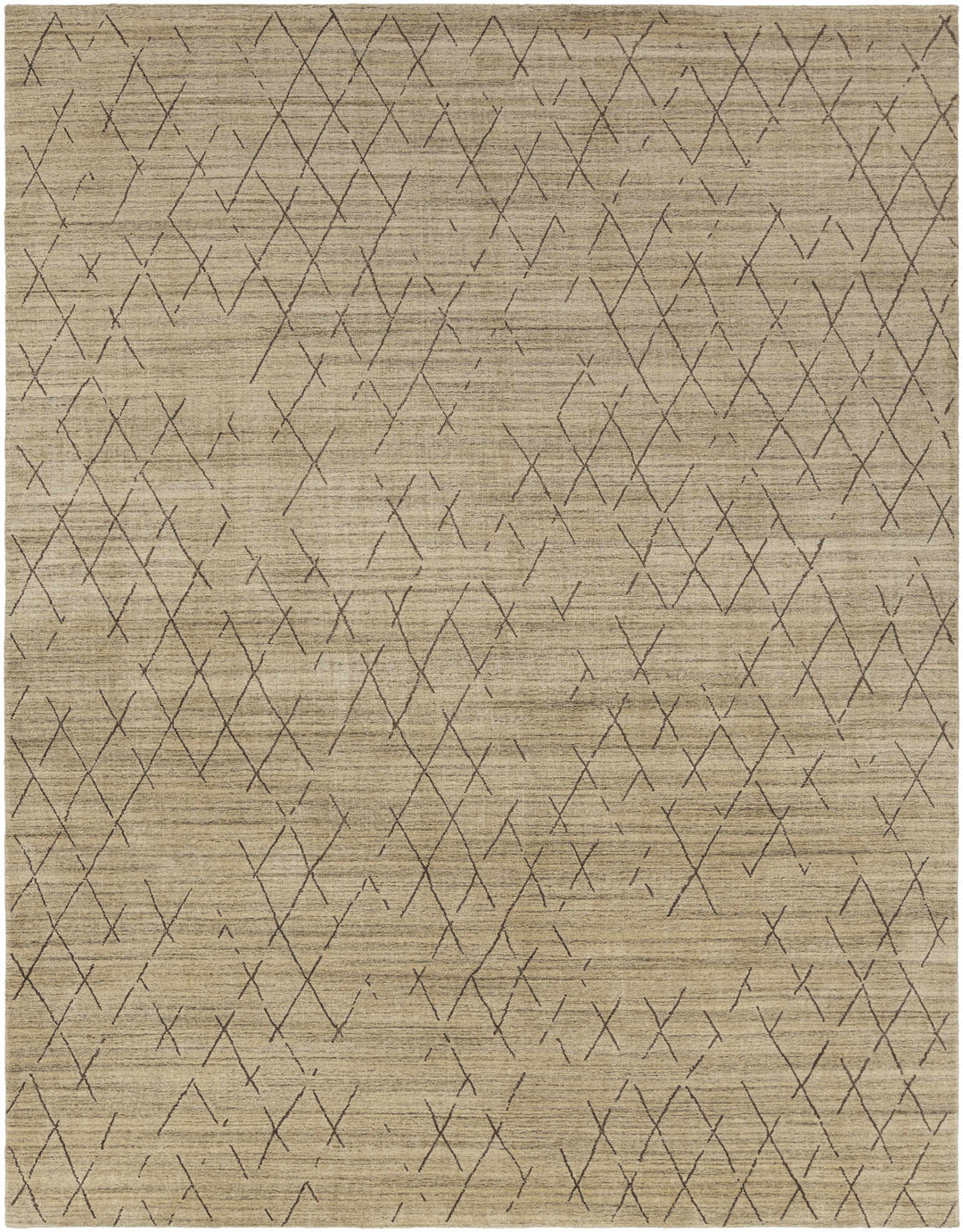 Bonogin Modern Geometrical Design Beige Area Rug