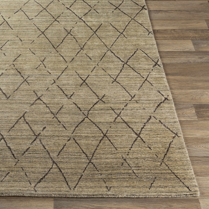 Bonogin Modern Geometrical Design Beige Area Rug