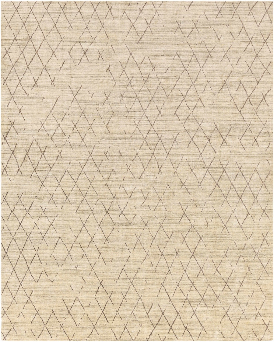 Bonogin Modern Geometrical Design Beige Area Rug - The Rug Decor