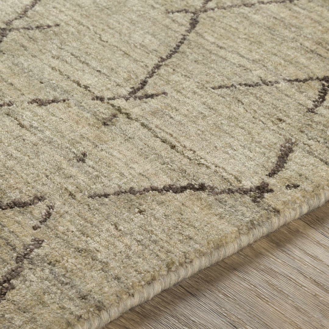 Bonogin Modern Geometrical Design Beige Area Rug - The Rug Decor