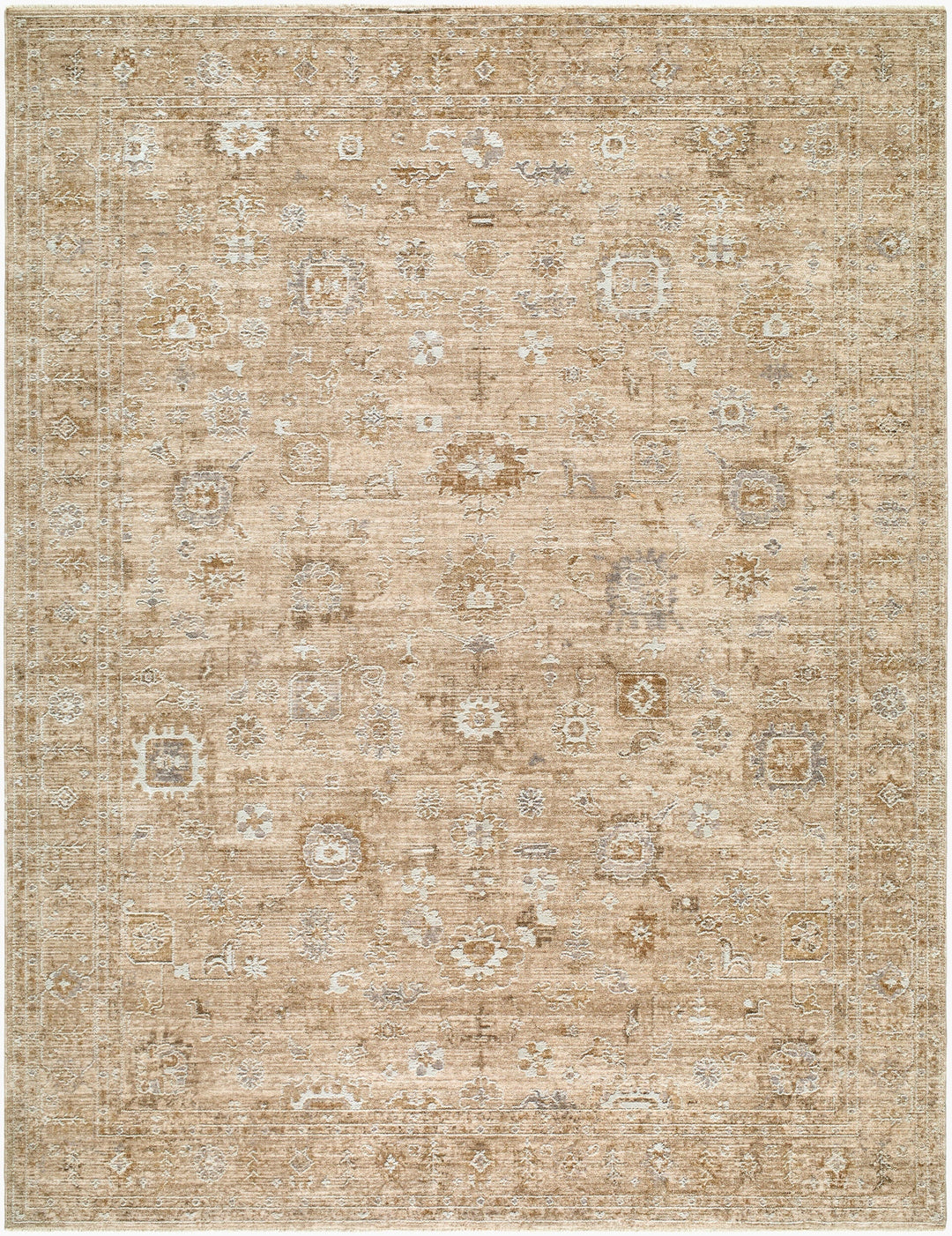 Penny Traditional Style Tan Area Rug
