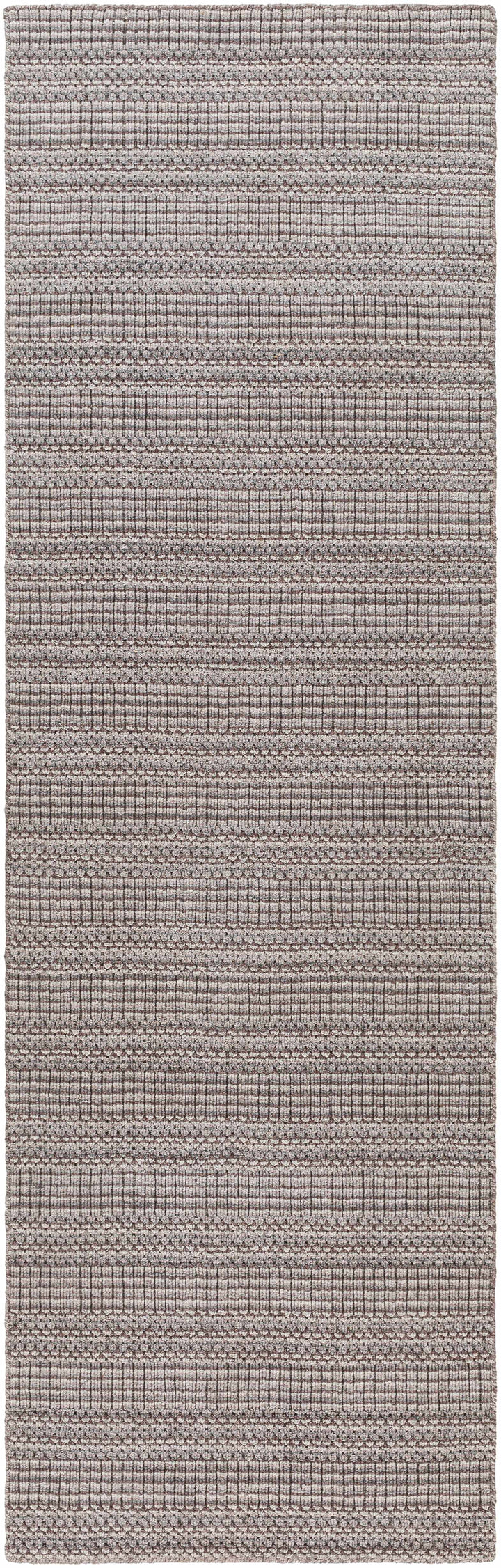 Borobridge Gray Contemporary Style Hand Loom Area Rug