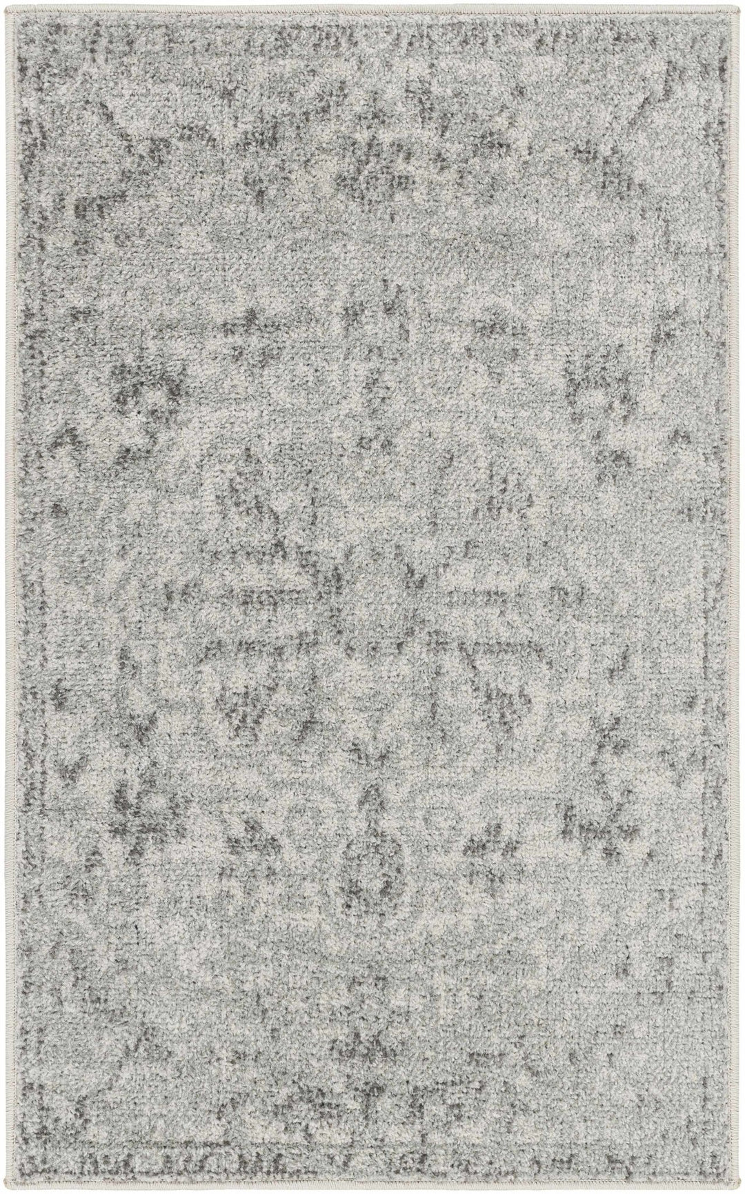 Borowski Traditional Style Beige And Gray Area Rug - The Rug Decor
