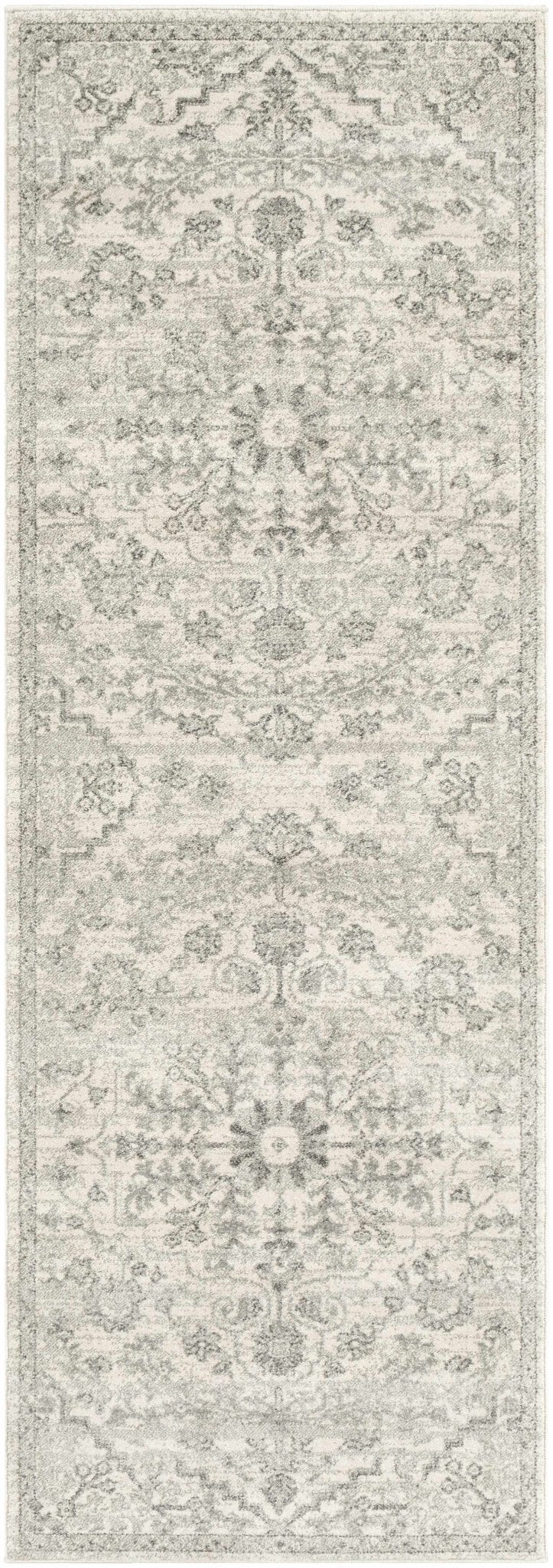 Borowski Traditional Style Beige And Gray Area Rug - The Rug Decor