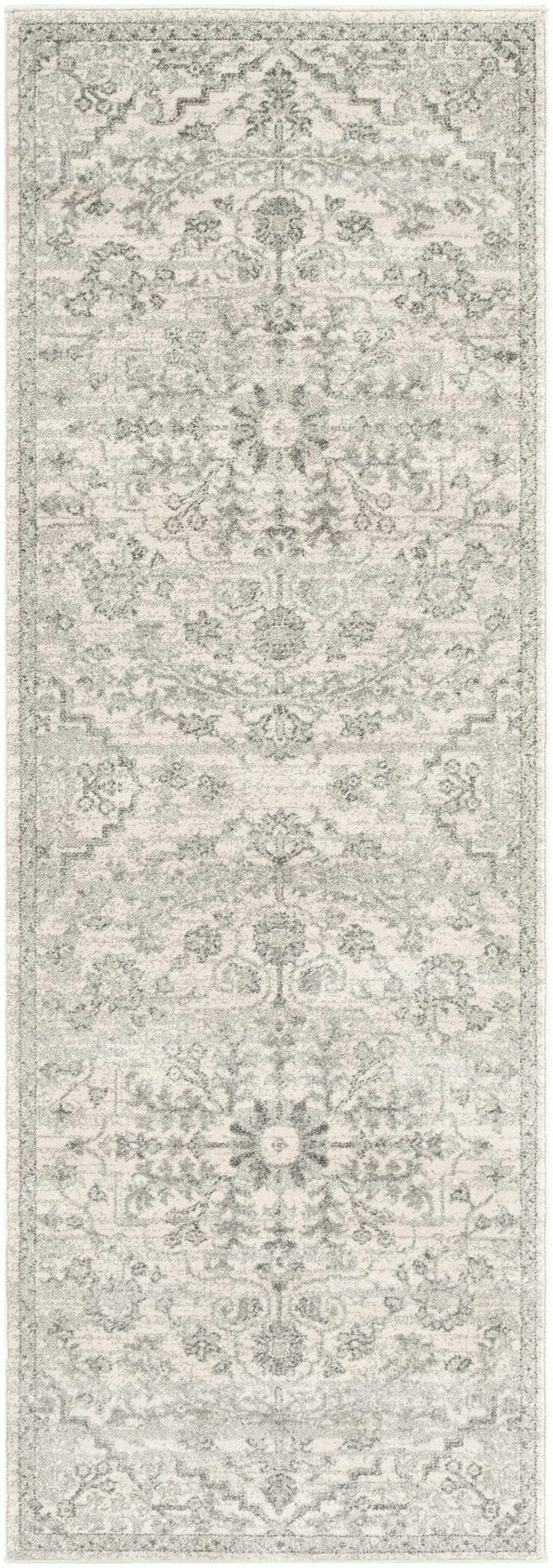 Borowski Traditional Style Beige And Gray Area Rug - The Rug Decor