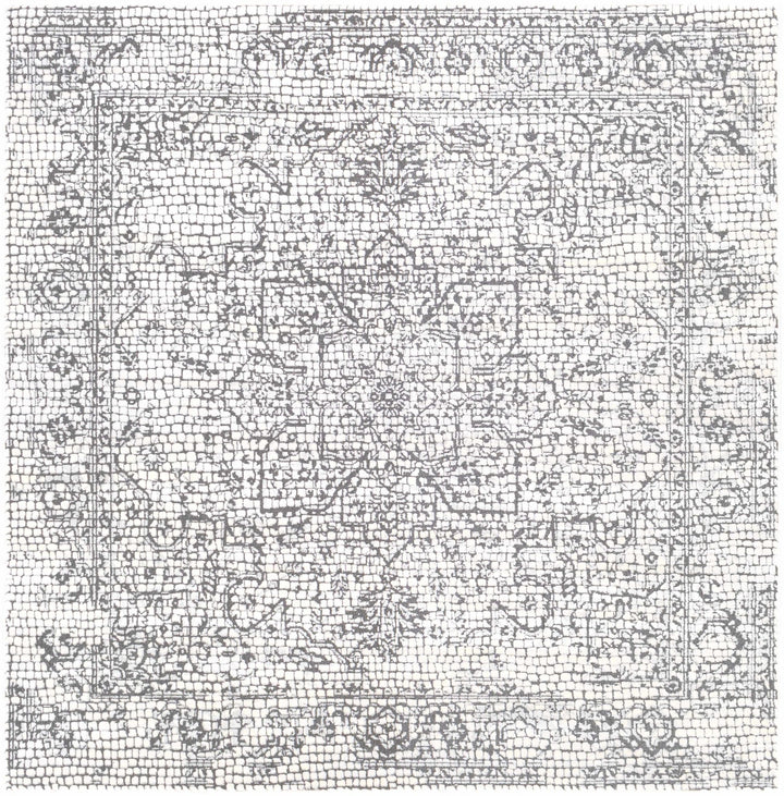 Bosphorus Ivory And Black Traditional Style Area Rug - The Rug Decor