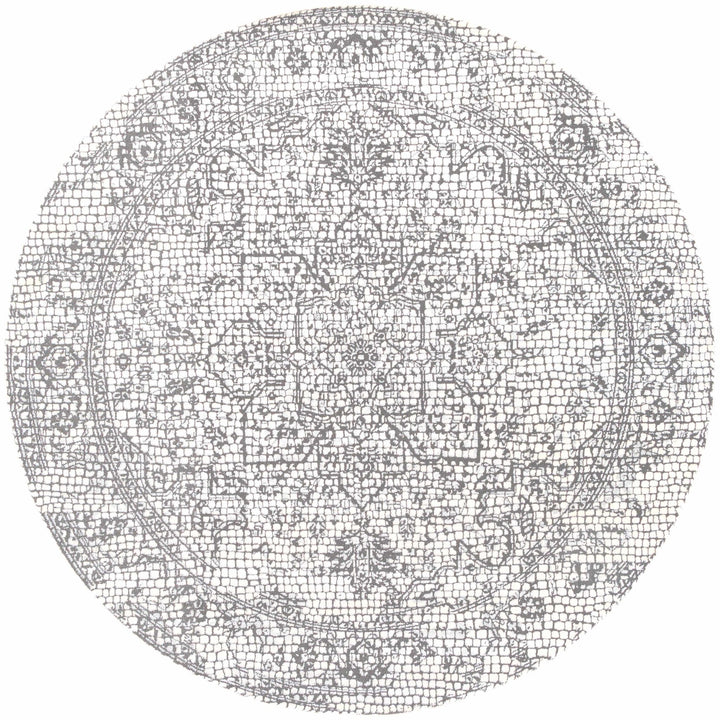 Bosphorus Ivory And Black Traditional Style Area Rug - The Rug Decor