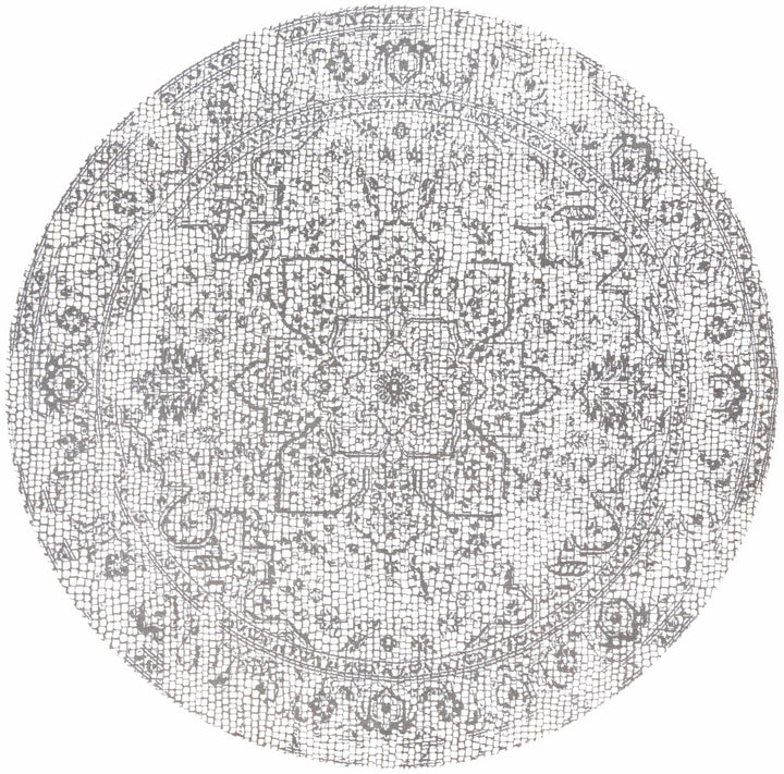 Bosphorus Ivory And Black Traditional Style Area Rug - The Rug Decor