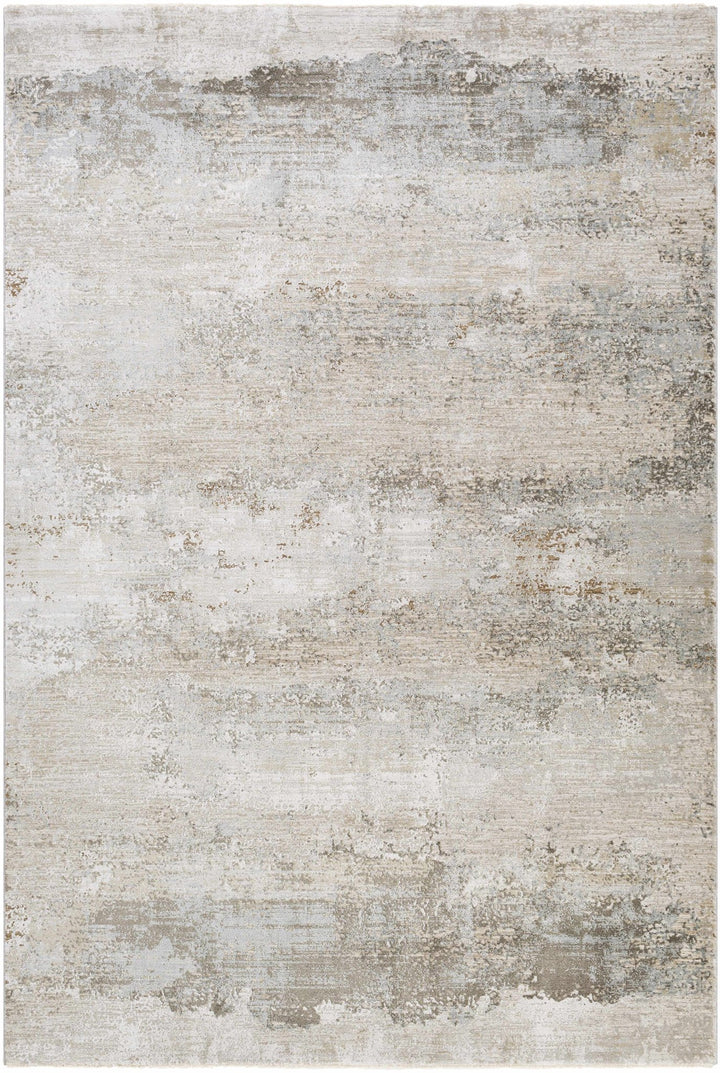 Bowdoinham Modern Abstract Design Gray And Beige Area Rug - The Rug Decor