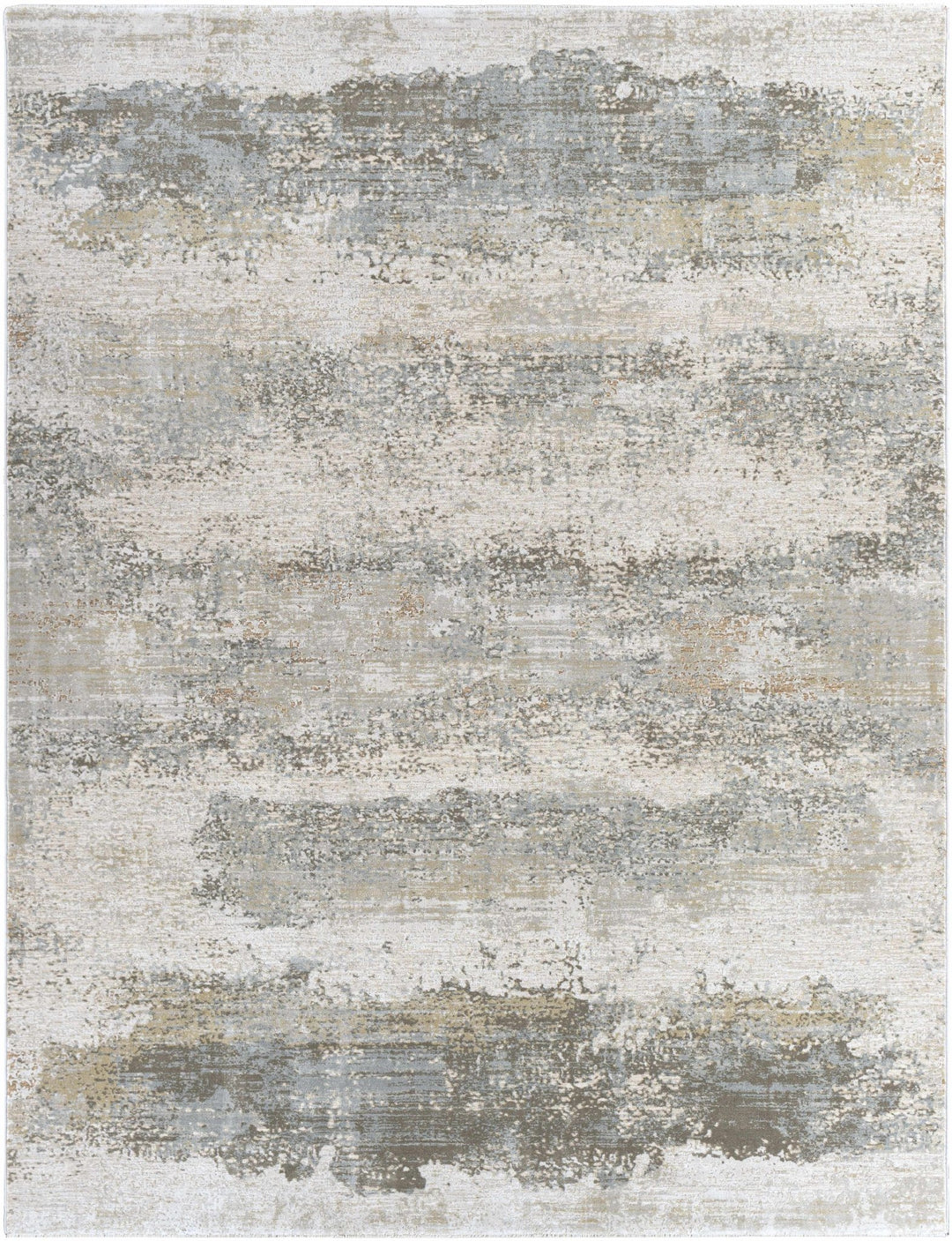 Bowdoinham Modern Abstract Design Gray And Beige Area Rug - The Rug Decor