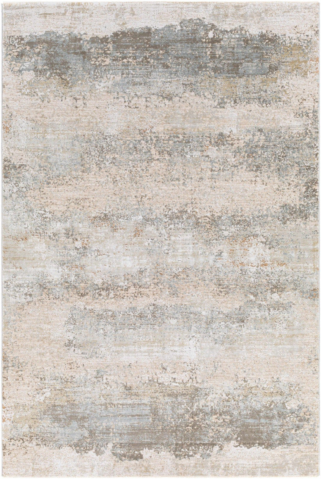 Bowdoinham Modern Abstract Design Gray And Beige Area Rug - The Rug Decor