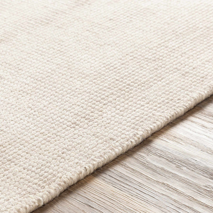 Bowstring Cream Modern Style Hand Loom Area Rug