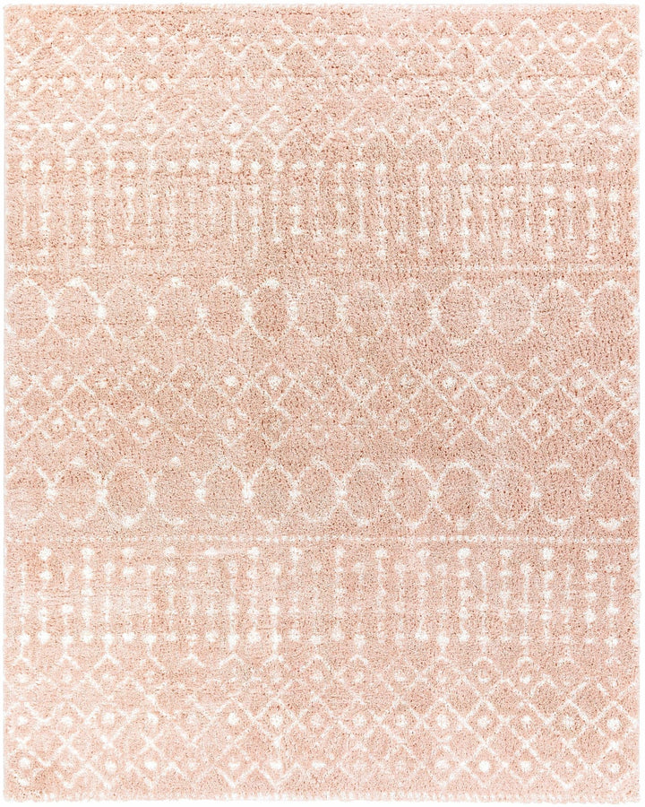 Box Peach Modern Style Area Rug - The Rug Decor