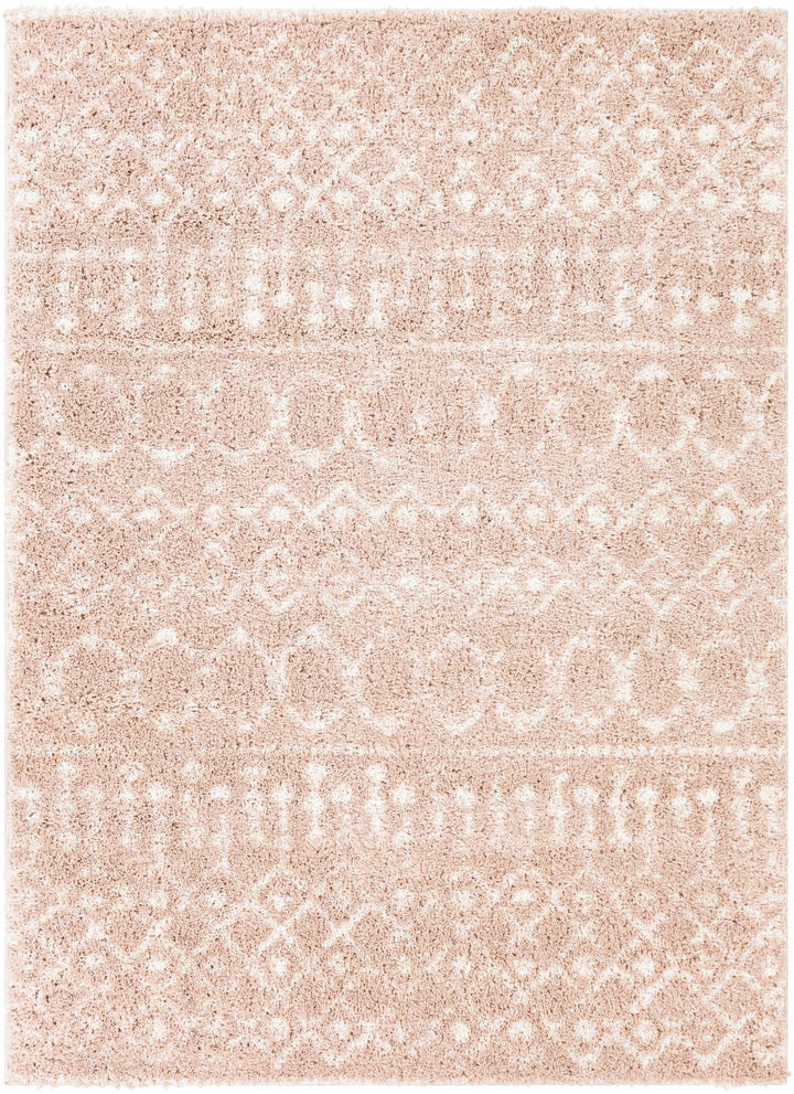 Box Peach Modern Style Area Rug - The Rug Decor