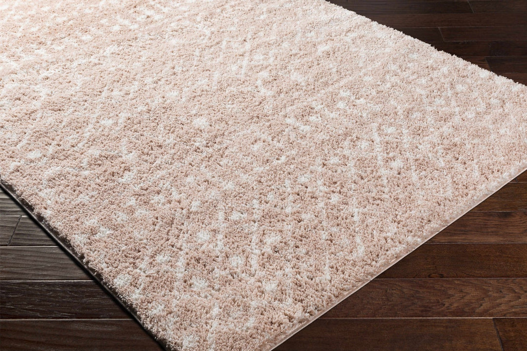 Box Peach Modern Style Area Rug - The Rug Decor