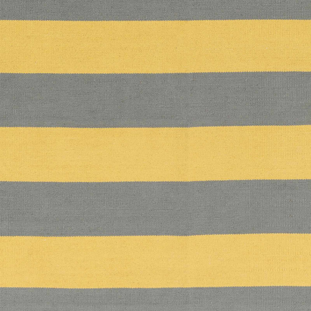 Boyceville Modern Stripe Pattern Mustard & Gray Hand Woven Area Rug - The Rug Decor