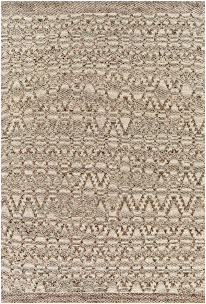 Boys Bohemian Style Camel Hand Woven PET and Wool Rug - The Rug Decor