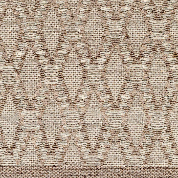 Boys Bohemian Style Camel Hand Woven PET and Wool Rug - The Rug Decor