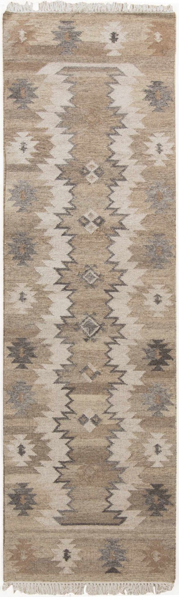 Brady Traditional Style Beige Hand Woven Wool Area Rug - The Rug Decor