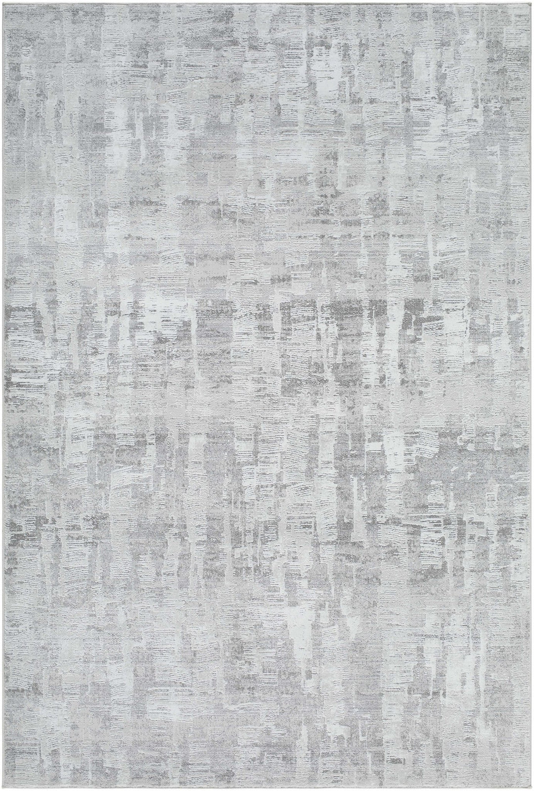 Branka Modern Abstract Design Ivory And Gray Area Rug - The Rug Decor