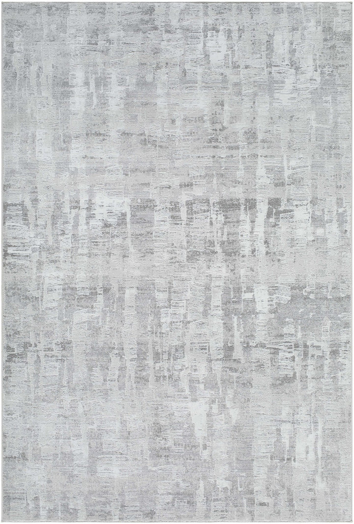 Branka Modern Abstract Design Ivory And Gray Area Rug - The Rug Decor