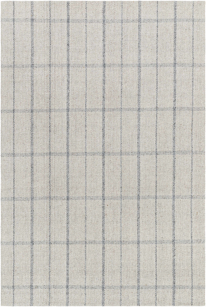 Brava Gray Modern Style Hand Woven Wool Area Rug