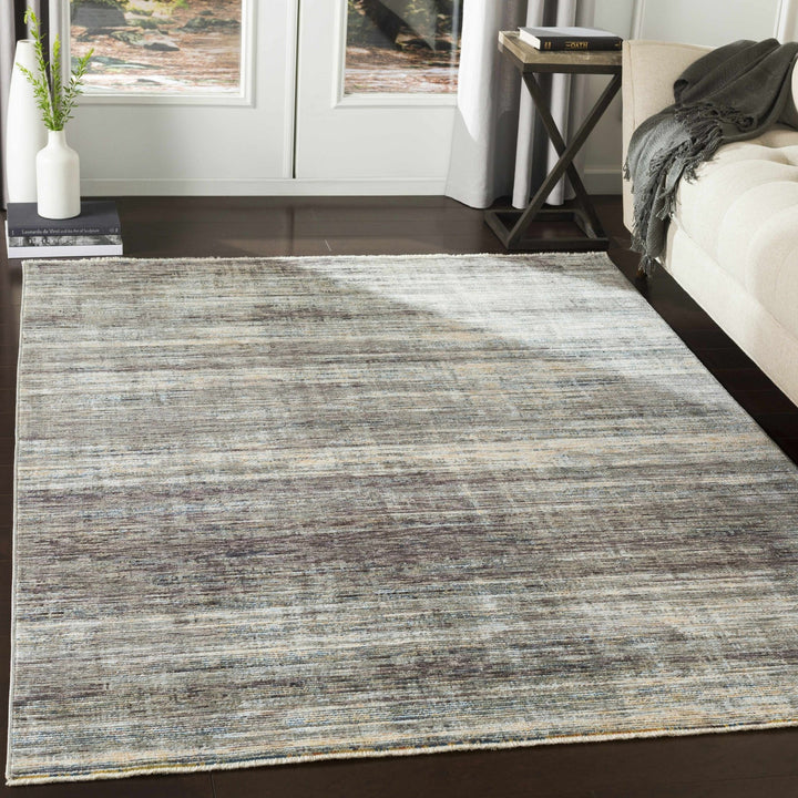Braxton Modern Abstract Design Gray And Beige Area Rug - The Rug Decor