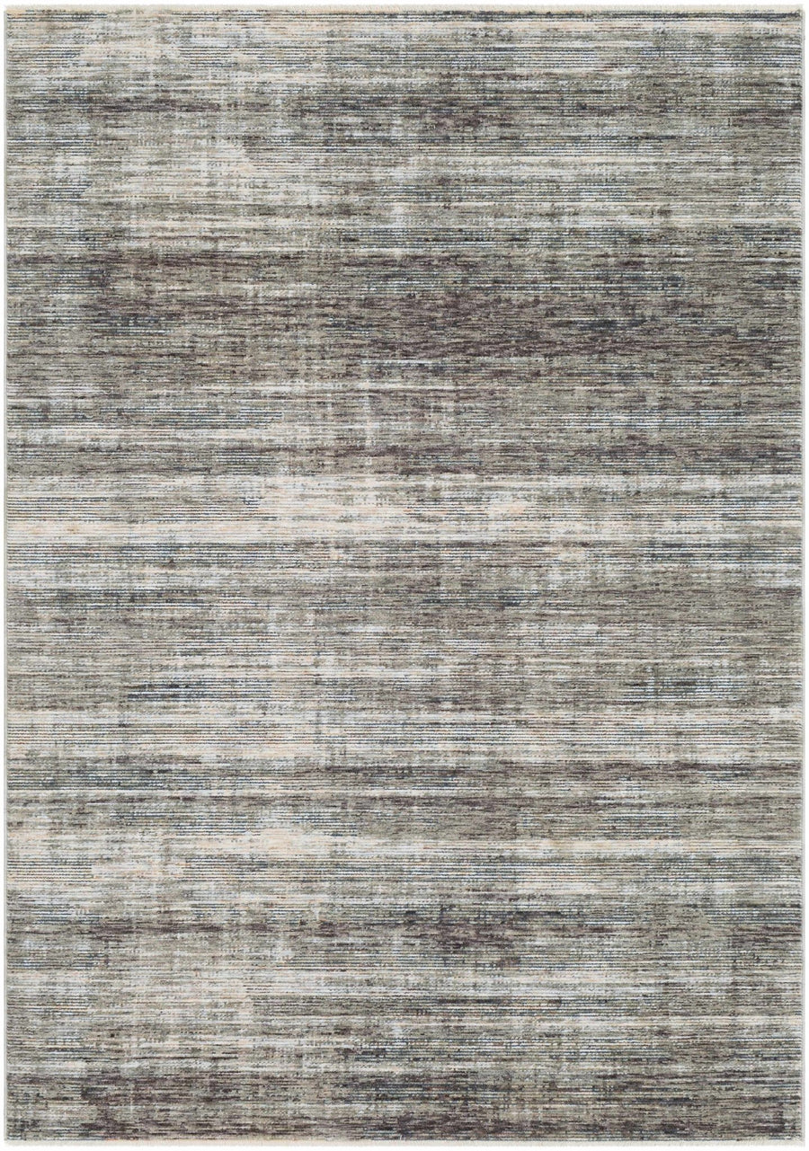 Braxton Modern Abstract Design Gray And Beige Area Rug - The Rug Decor