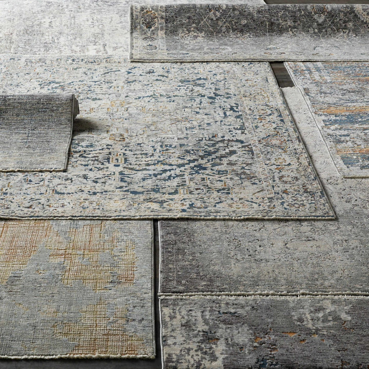 Braxton Modern Abstract Design Gray And Beige Area Rug - The Rug Decor