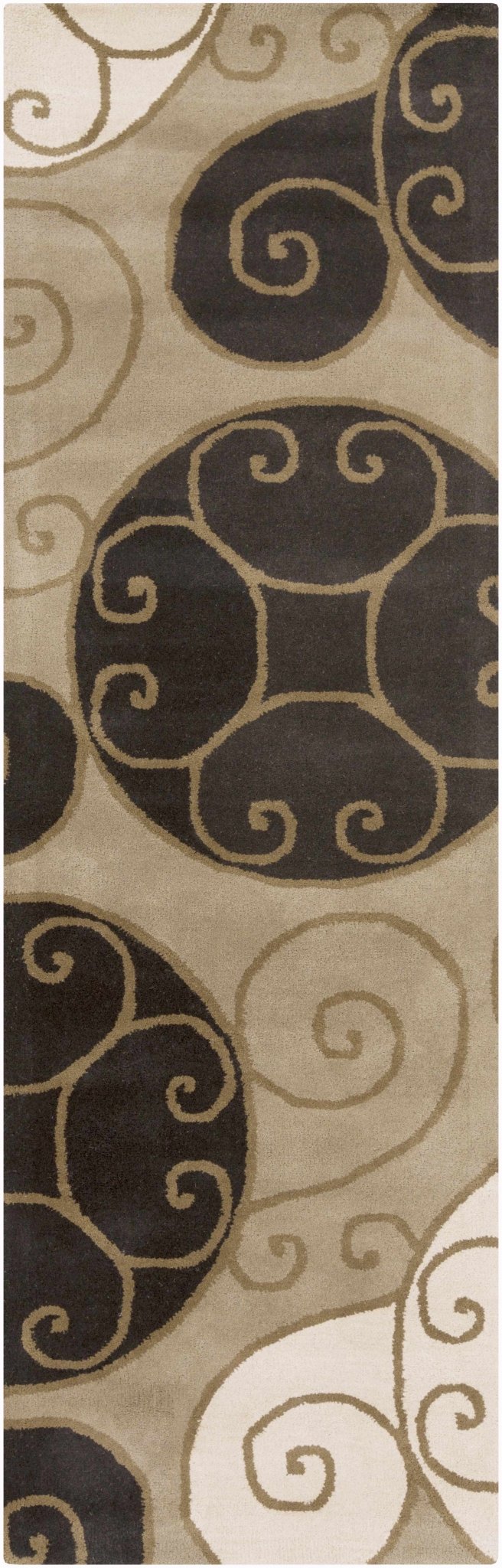 Bray Contemporary Brown And Beige Area Rug - The Rug Decor