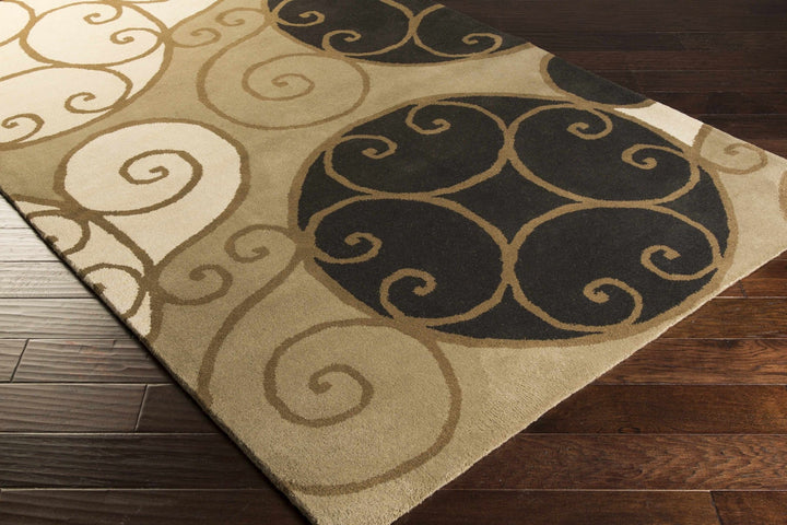 Bray Contemporary Brown And Beige Area Rug - The Rug Decor