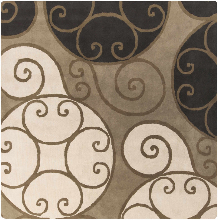 Bray Contemporary Brown And Beige Area Rug - The Rug Decor