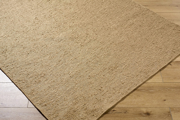 Breena Contemporary Camel Solid Washable Rug - The Rug Decor