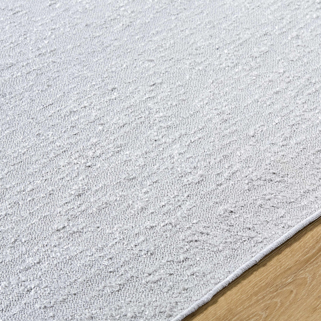 Breena Contemporary Gray Solid Washable Area Rug - The Rug Decor