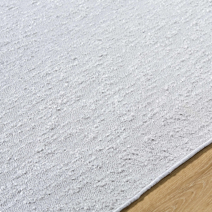 Breena Contemporary Gray Solid Washable Area Rug - The Rug Decor