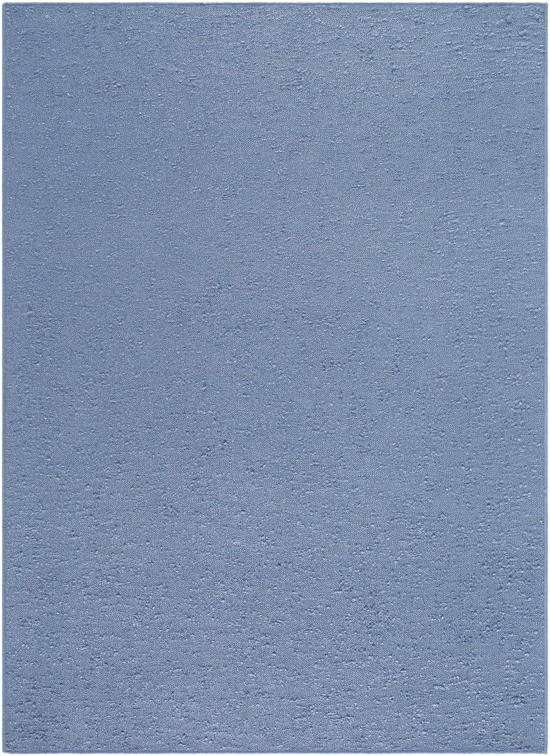 Breena Contemporary Solid Blue Washable Rug - The Rug Decor