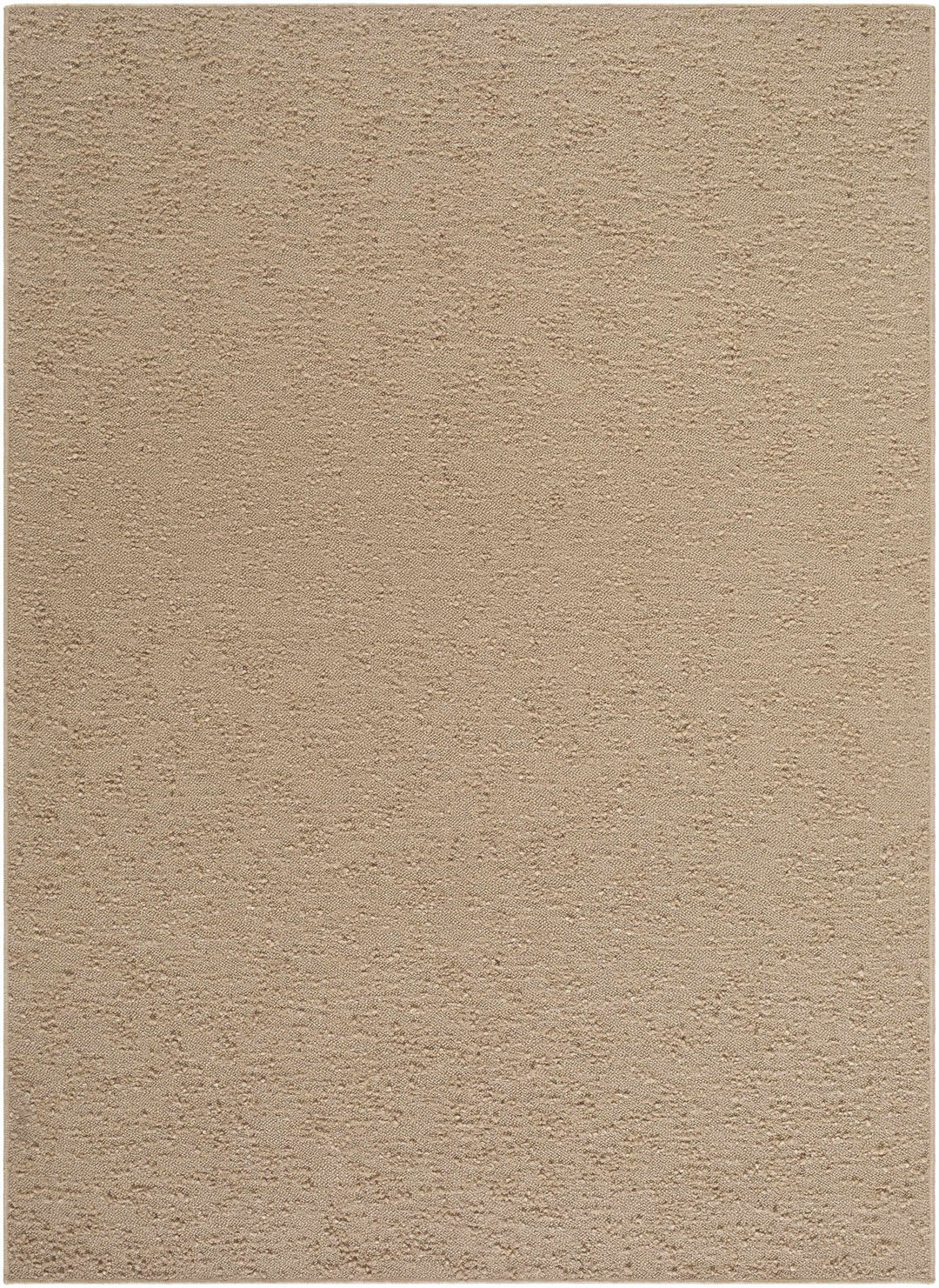 Breena Modern Solid Design Camel Washable Area Rug - The Rug Decor